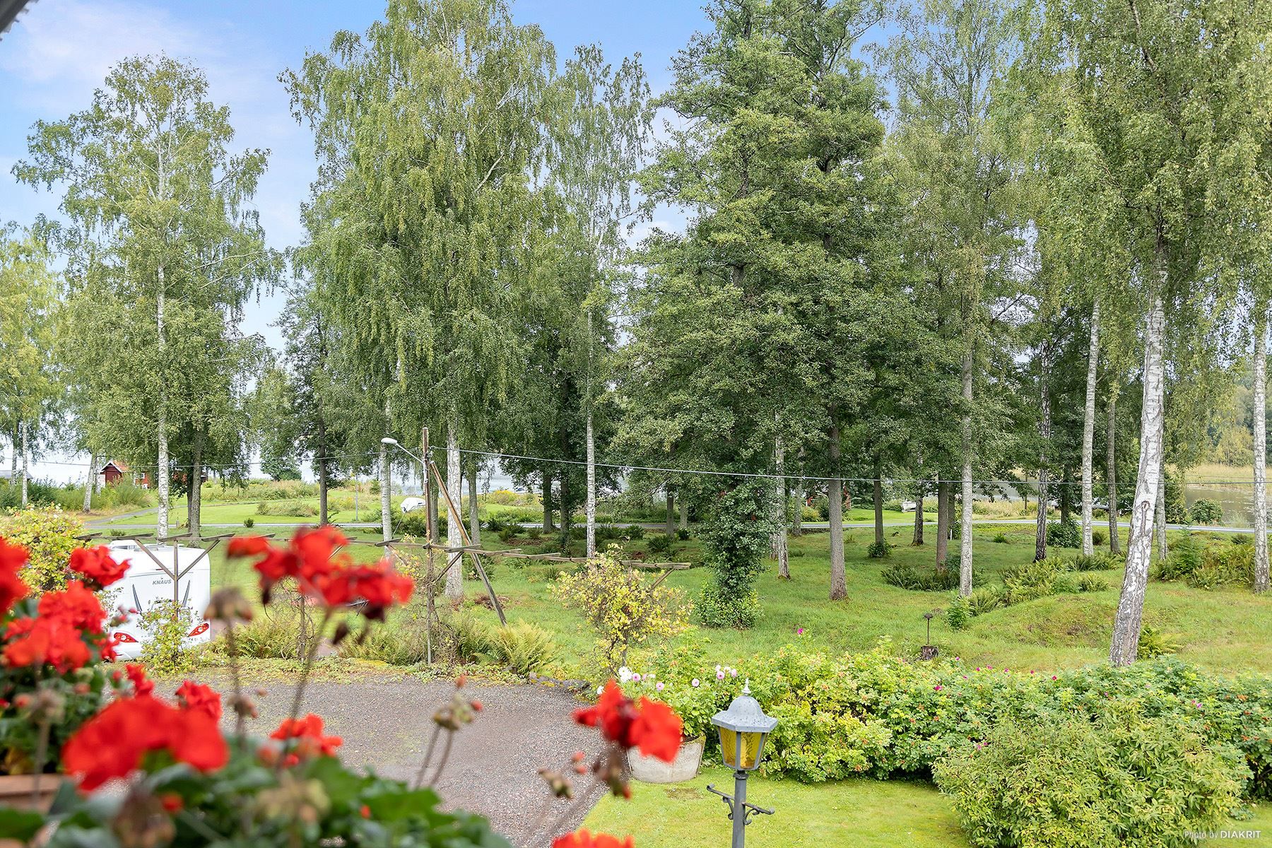Utsikt från balkong