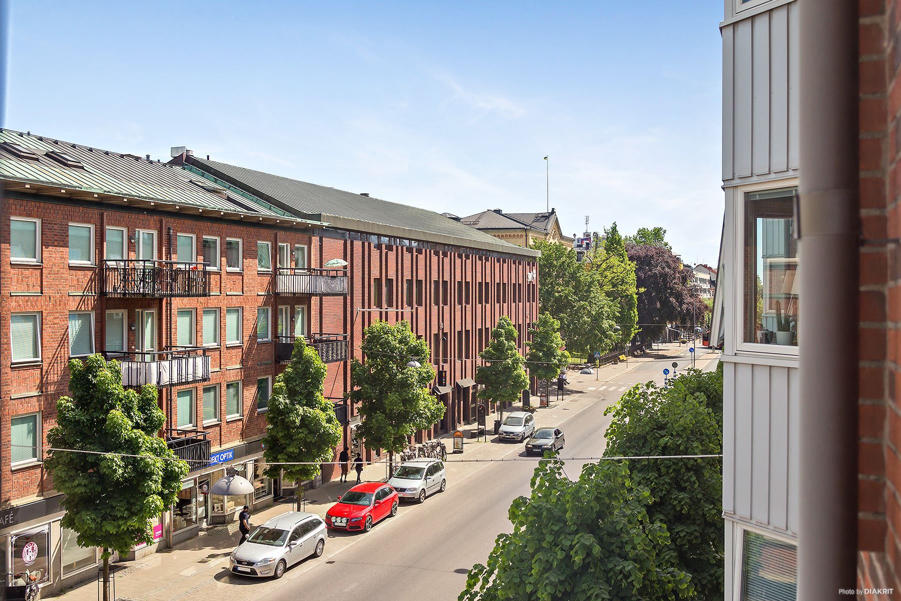 Stadskärnan är alldeles utanför dörren!