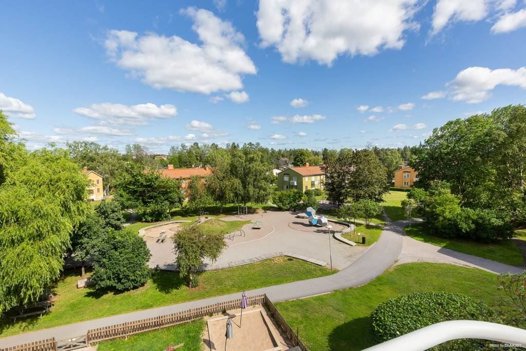 Utsikt från balkong