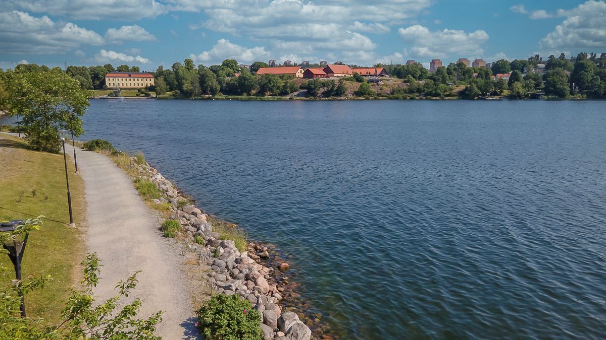 Edsviken strandpromenad