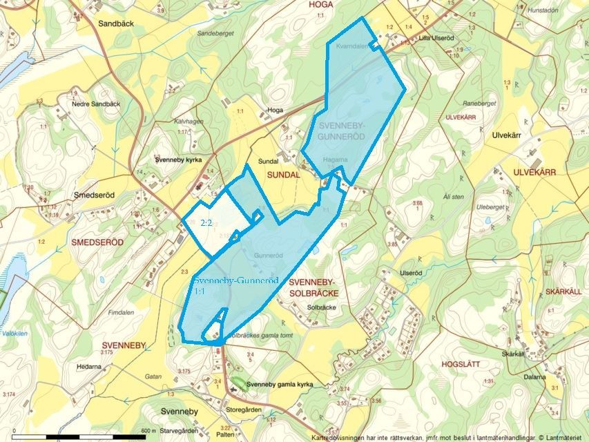 Markerad karta
