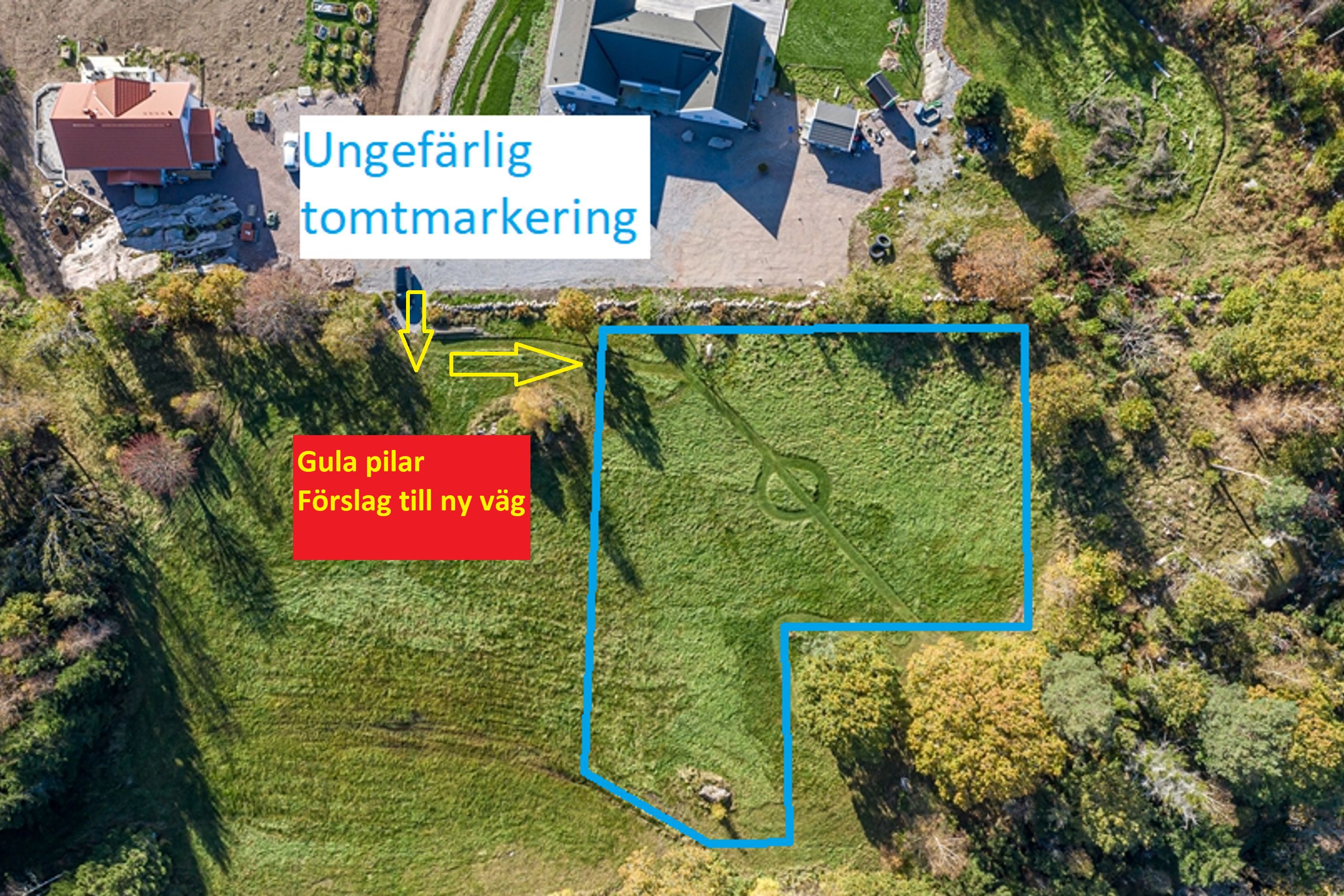 Förslag till ny väg