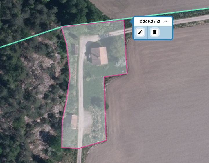 Ungf. blivande fastighet 2000-2300 m²
