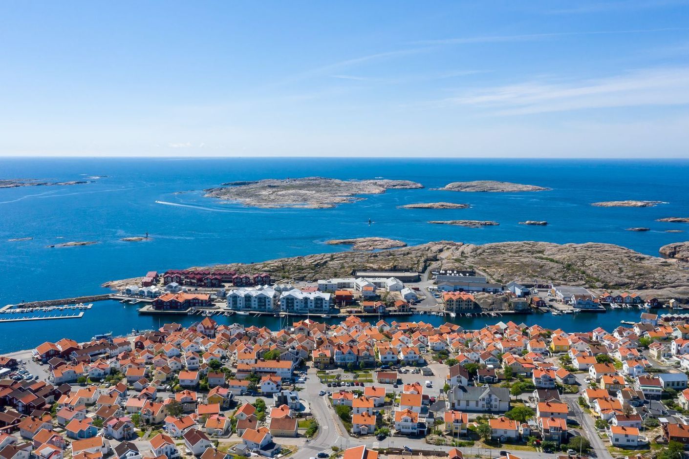 Vy över Kleven och omgivning