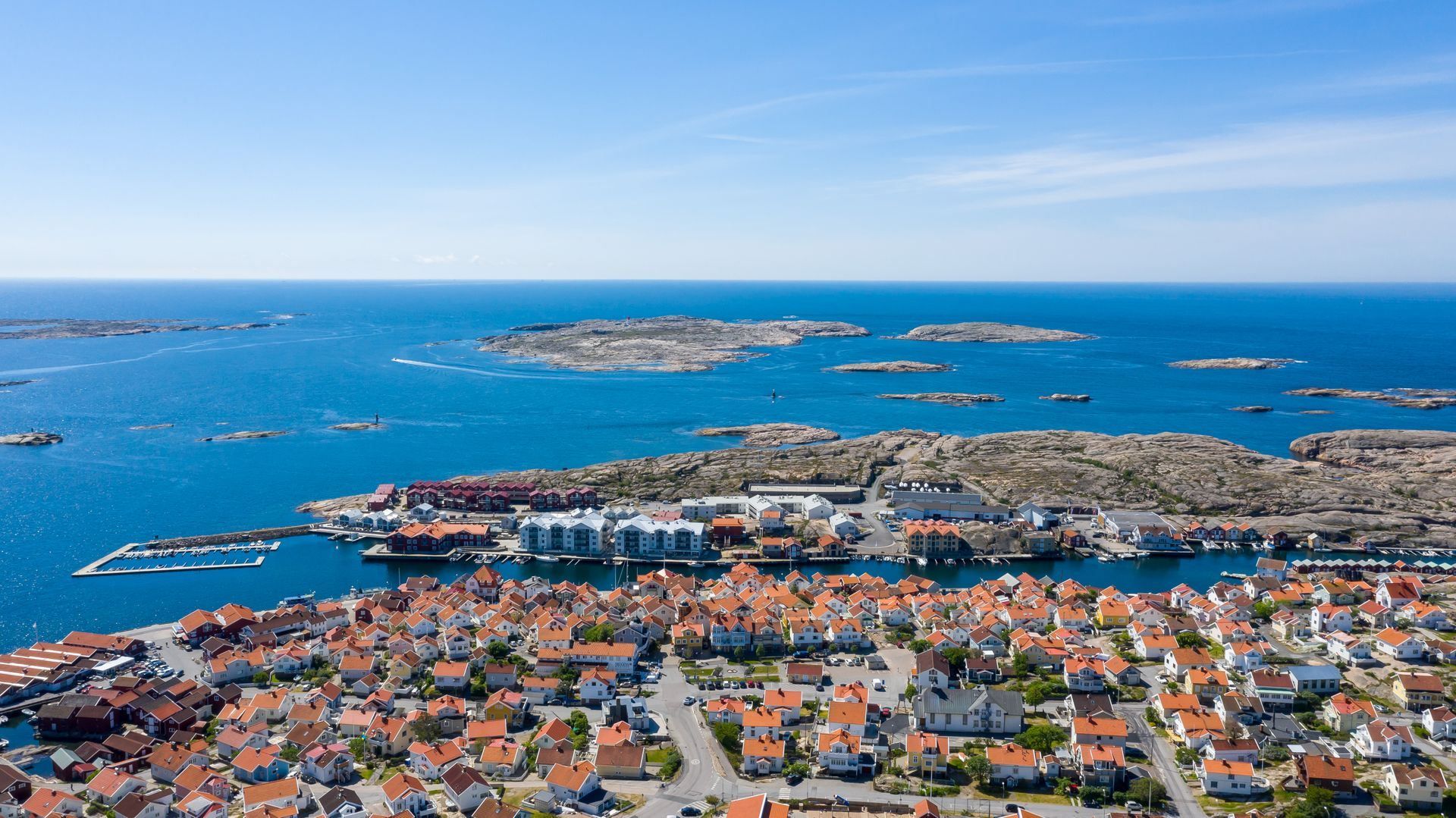 Vy över Kleven och omgivning