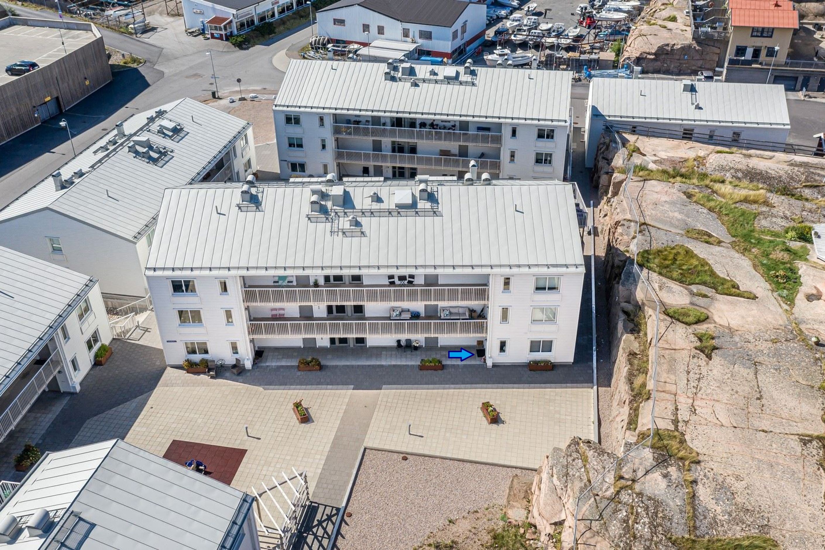 Se markering för bostadens belägenhet