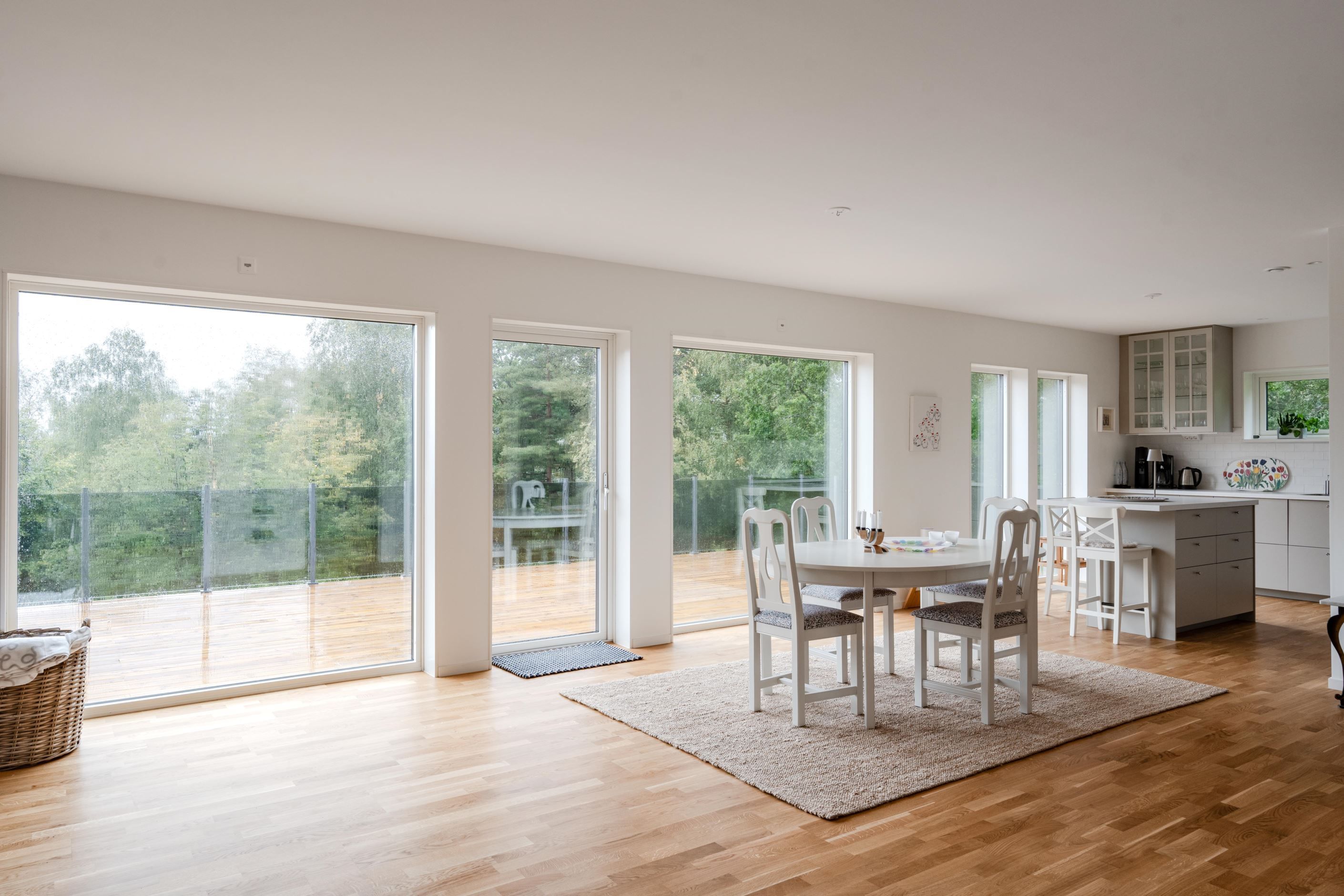 Öppen modern planlösning