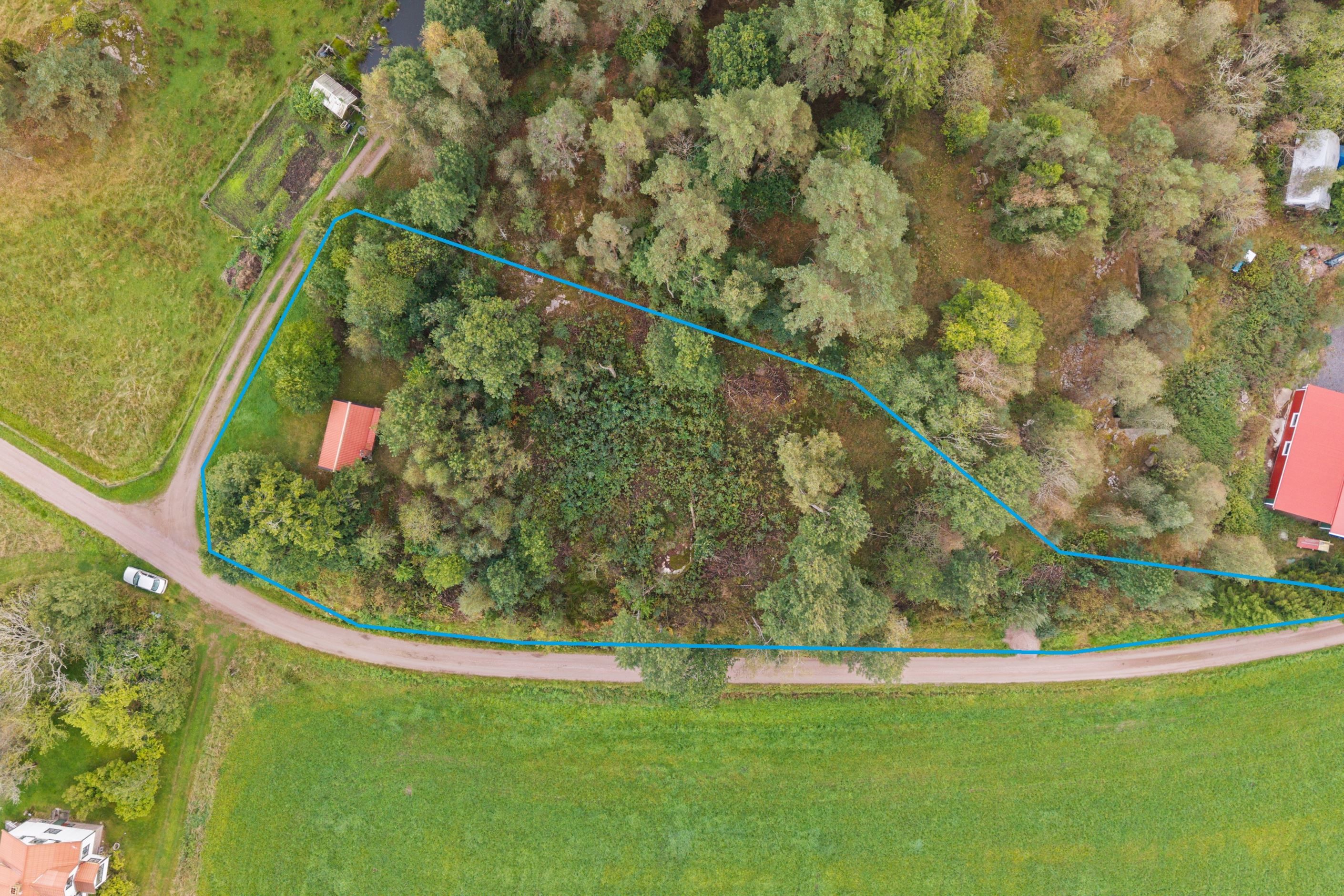 ungefärlig tomtmarkering