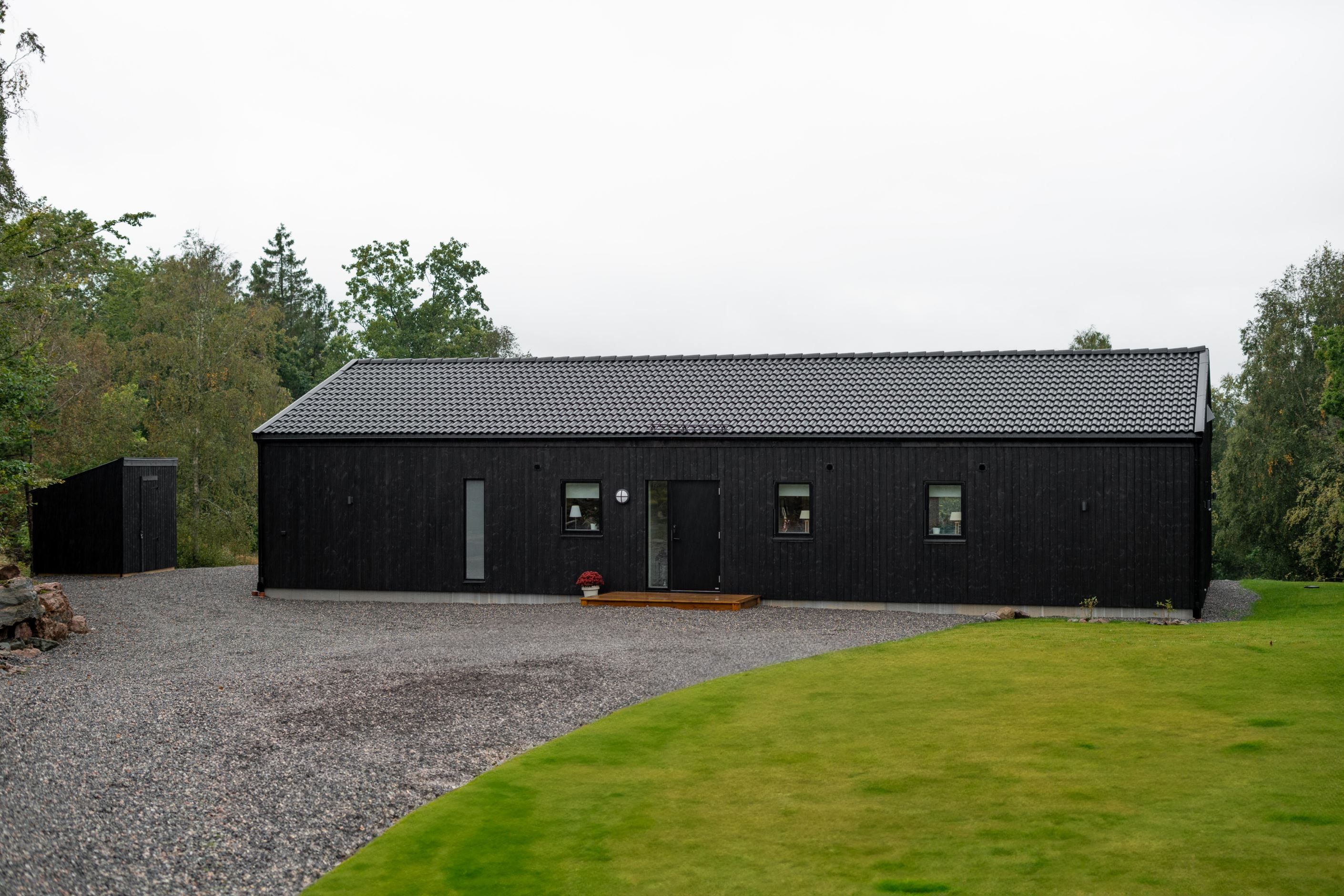 Huset på Fjällberg 45 kommer att vara identiskt, med möjlighet för tillval.