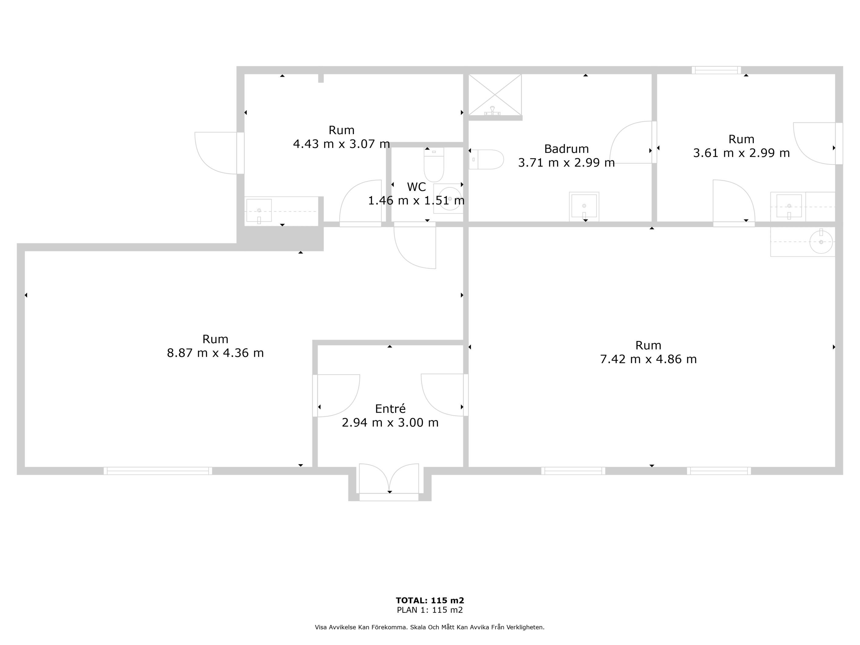 Markplan Elleborg.