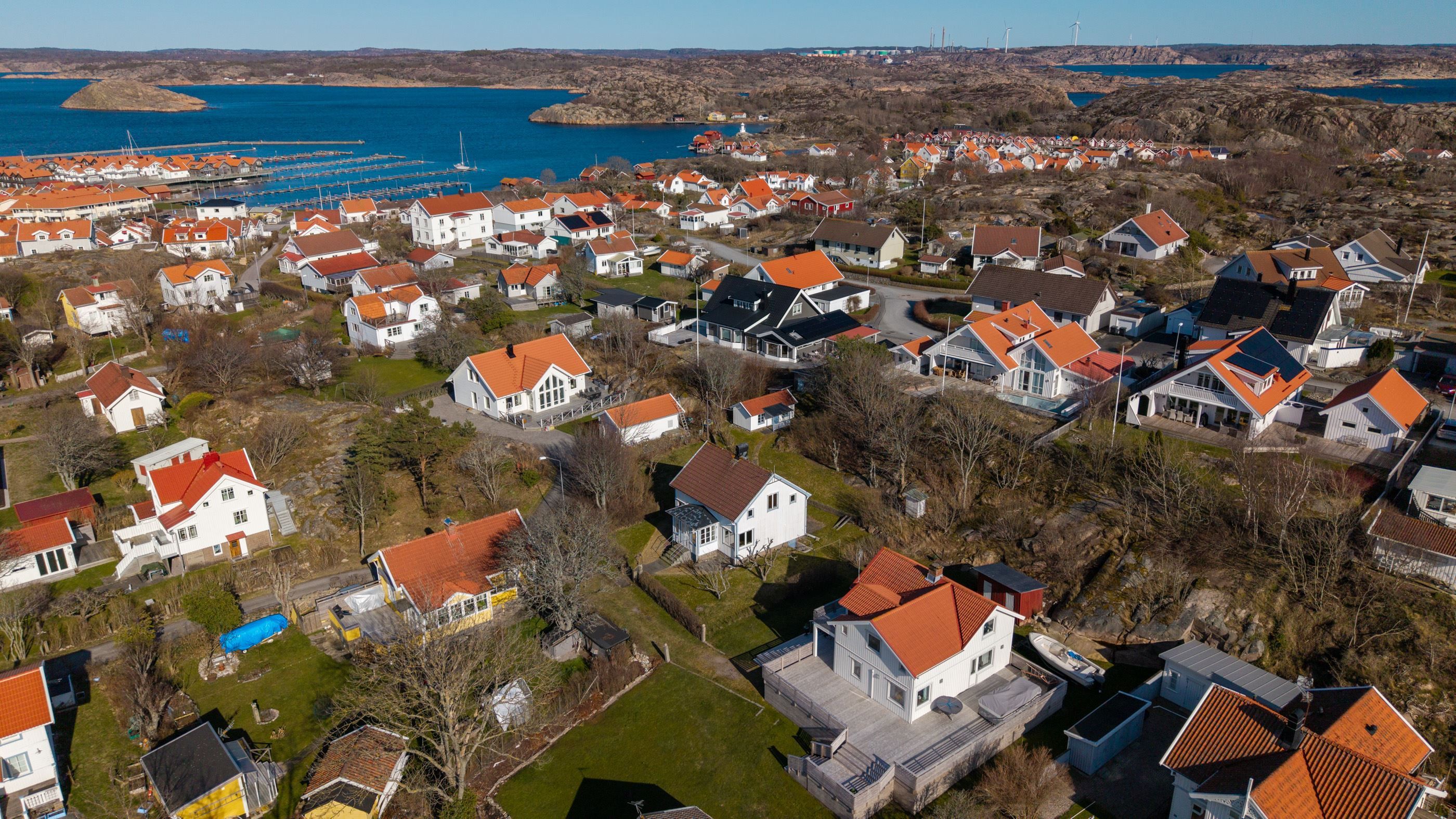 Tomten erbjuder 869 m²
