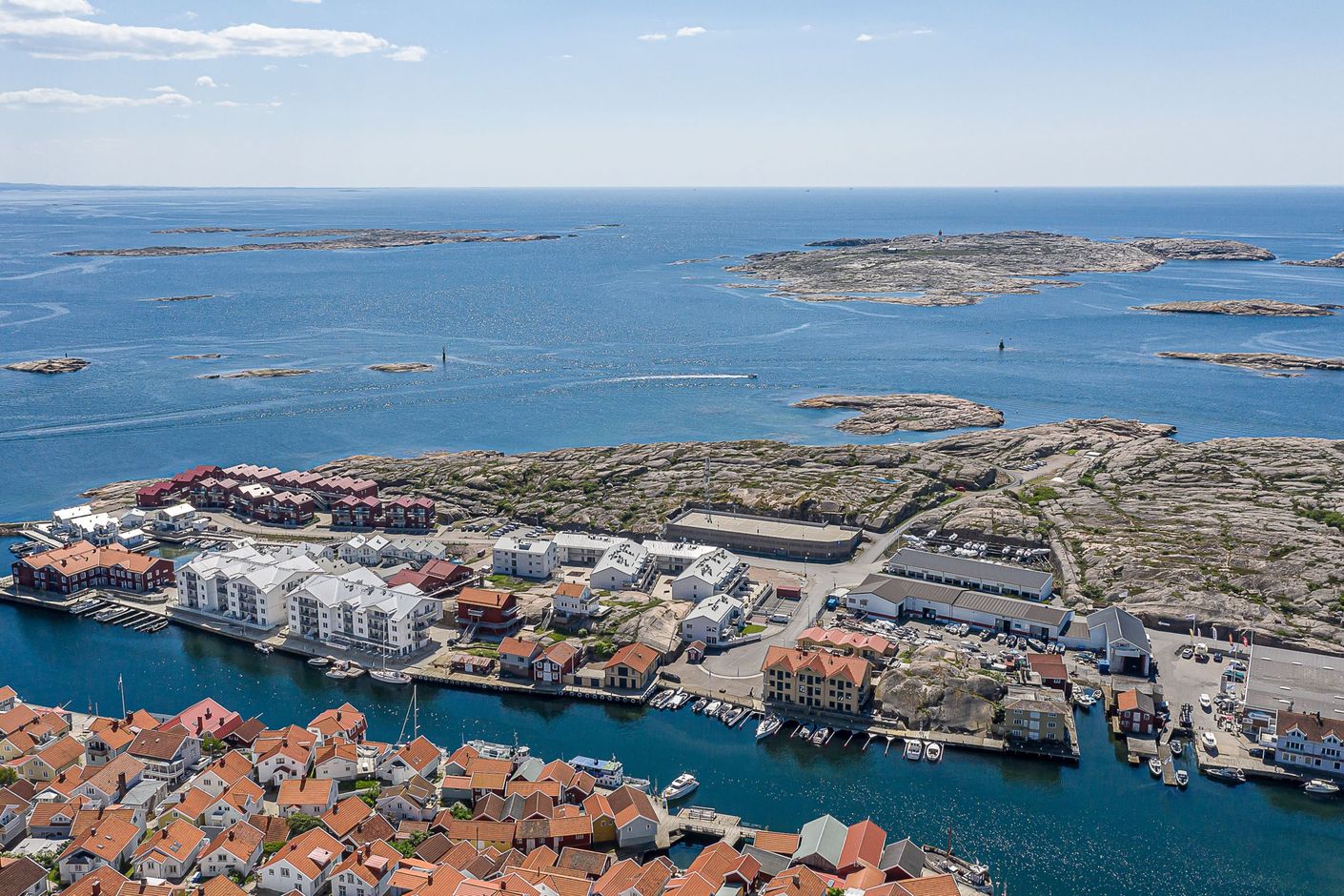 Vy över område och omgivning