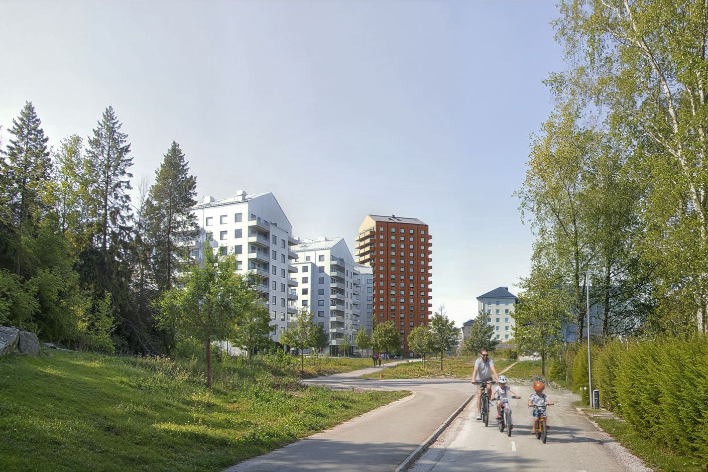 Fasad avstånd
