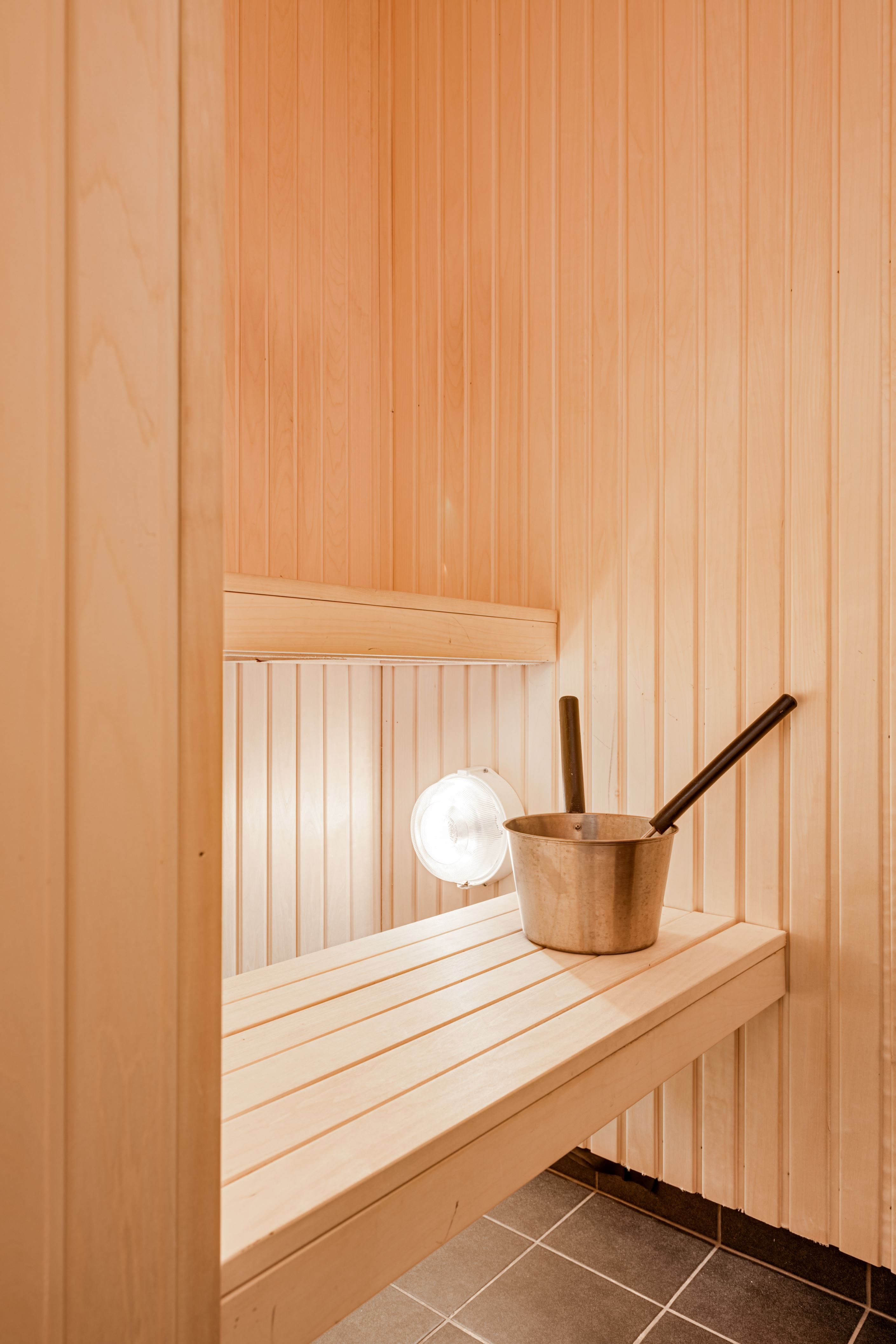 Badrum +bastu övre plan