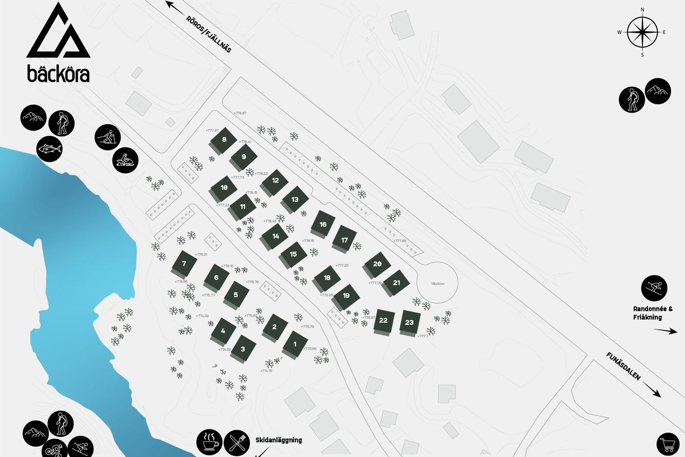 Situationsplan Bäcköra