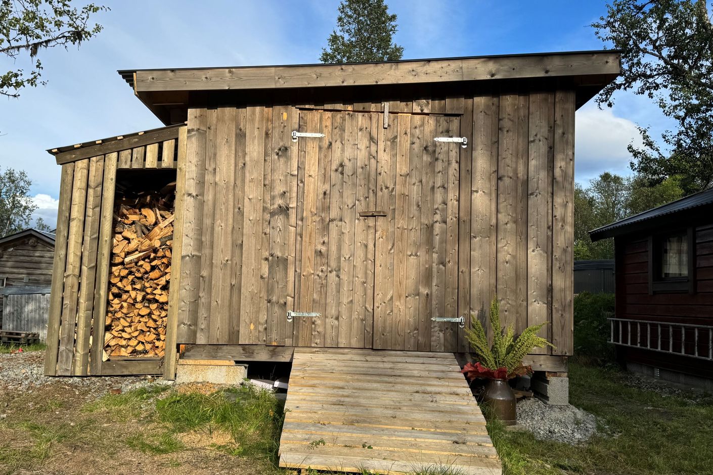 Skoterförråd