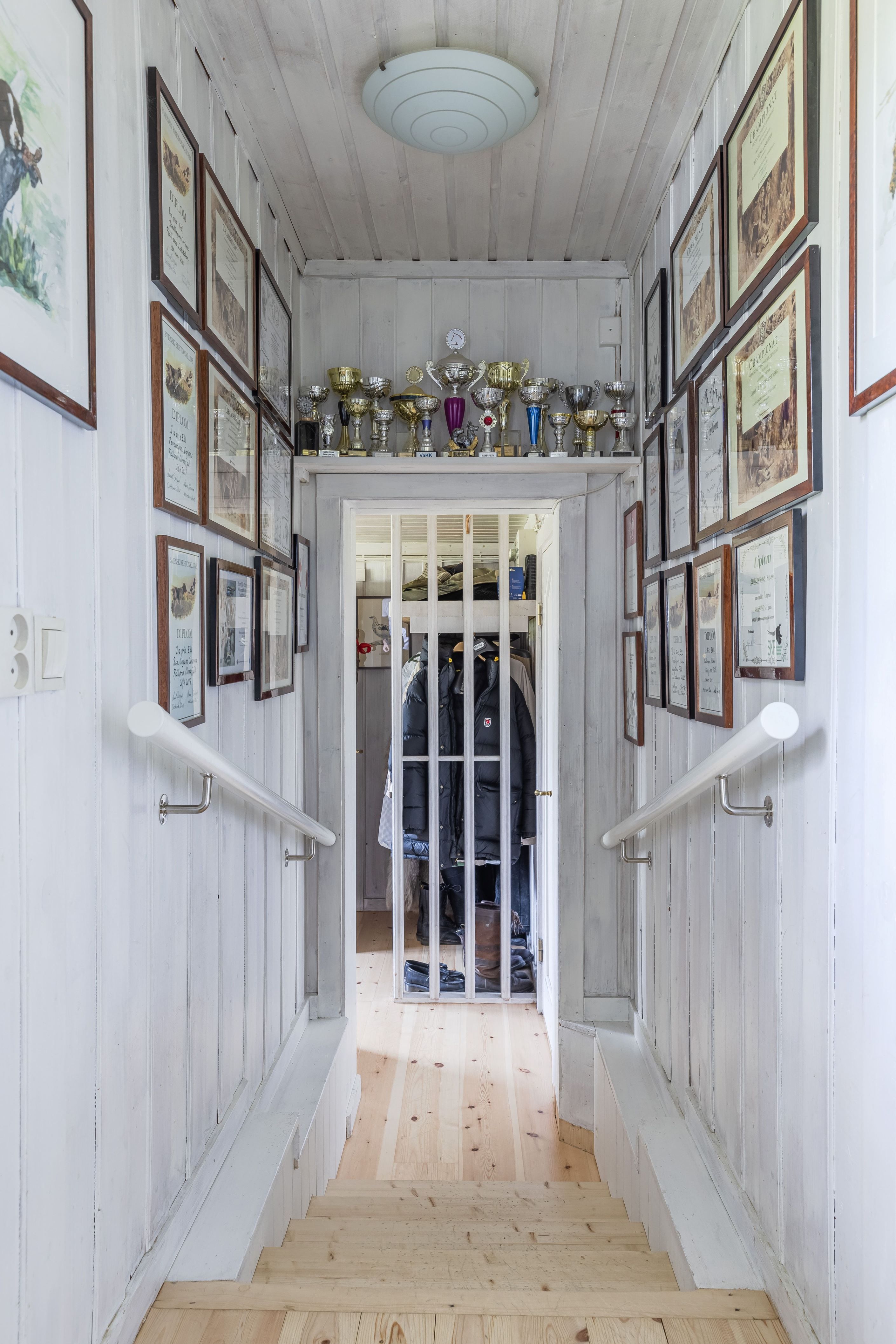 Passage mellan hall och kök