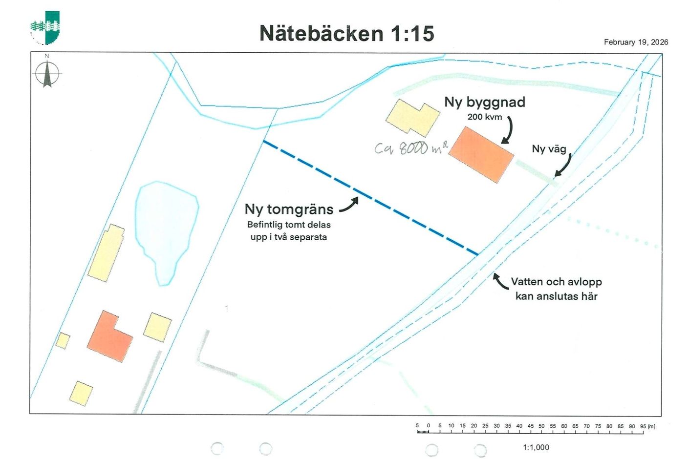 Prel tomtkarta