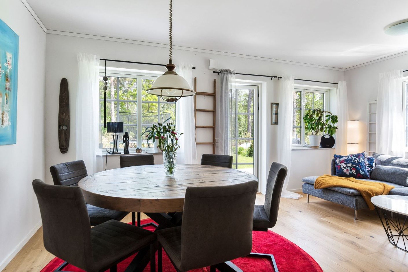Plats för matbord