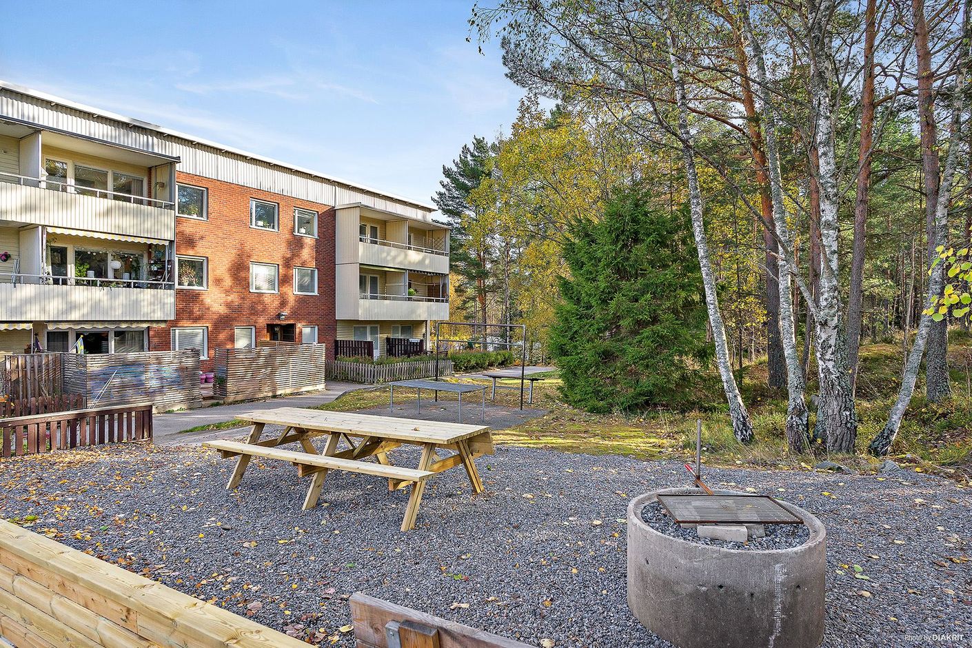 Grillplats utanför nr 90