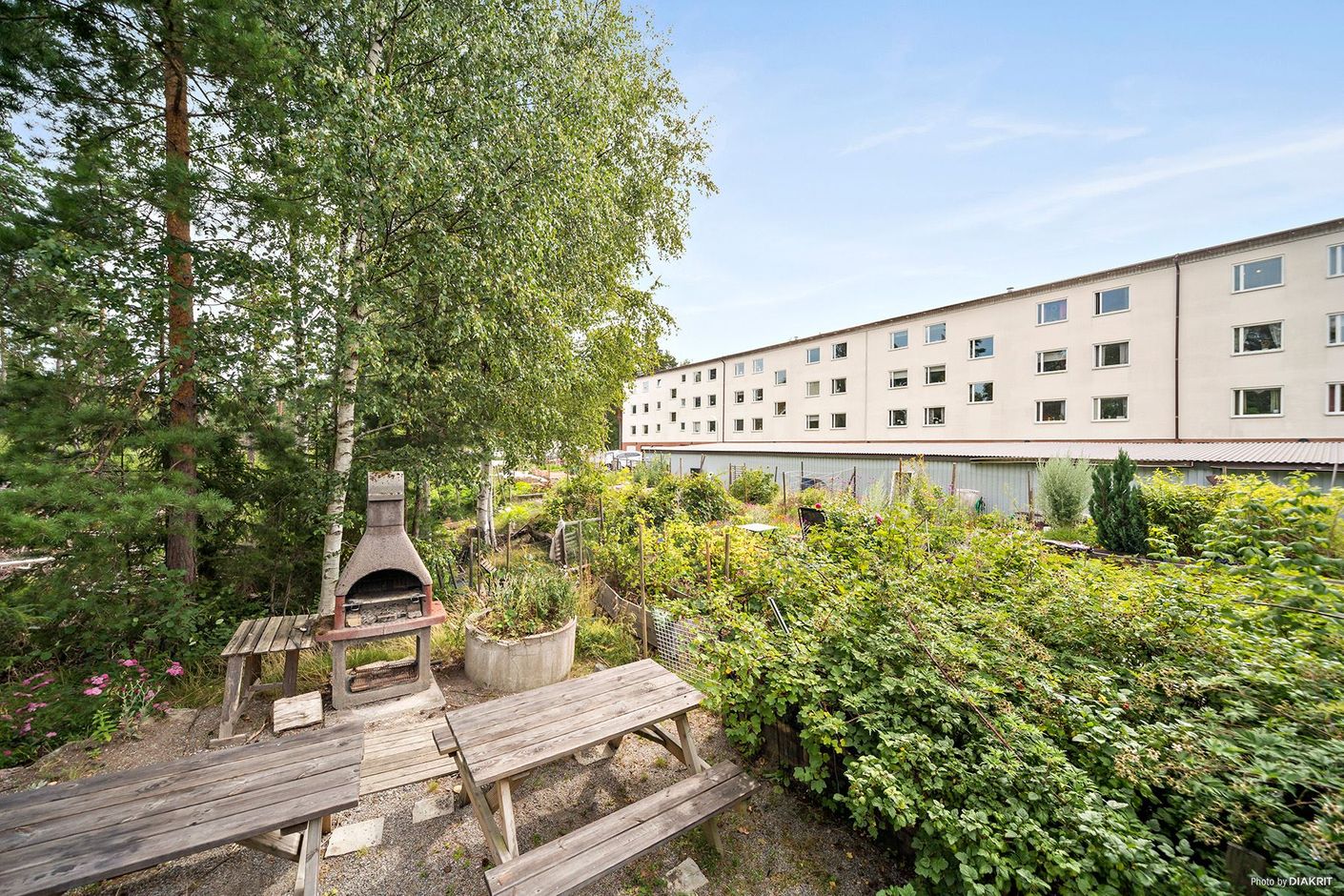 En av flera grillplatser