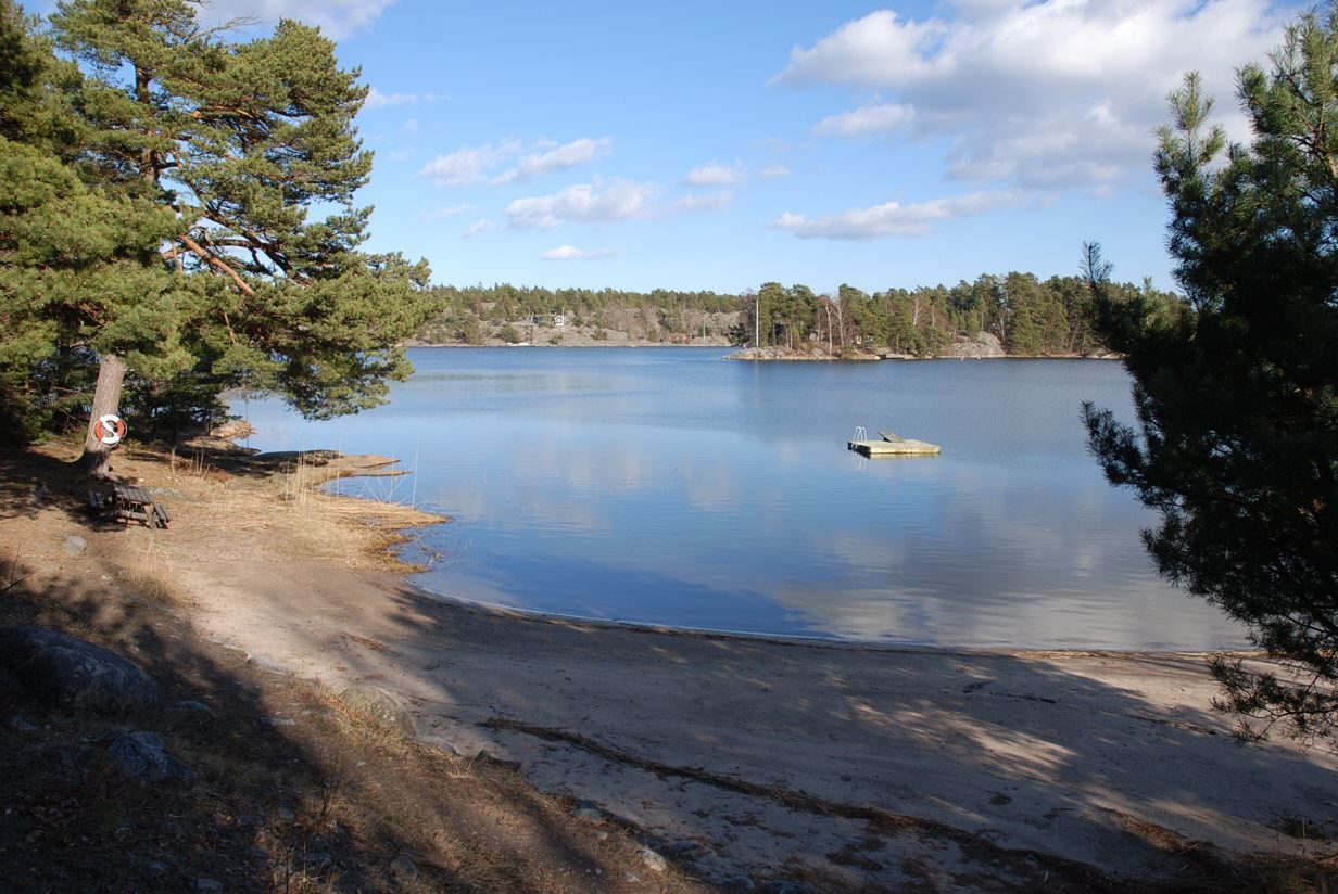Bodatorps alldeles egna sandstrand