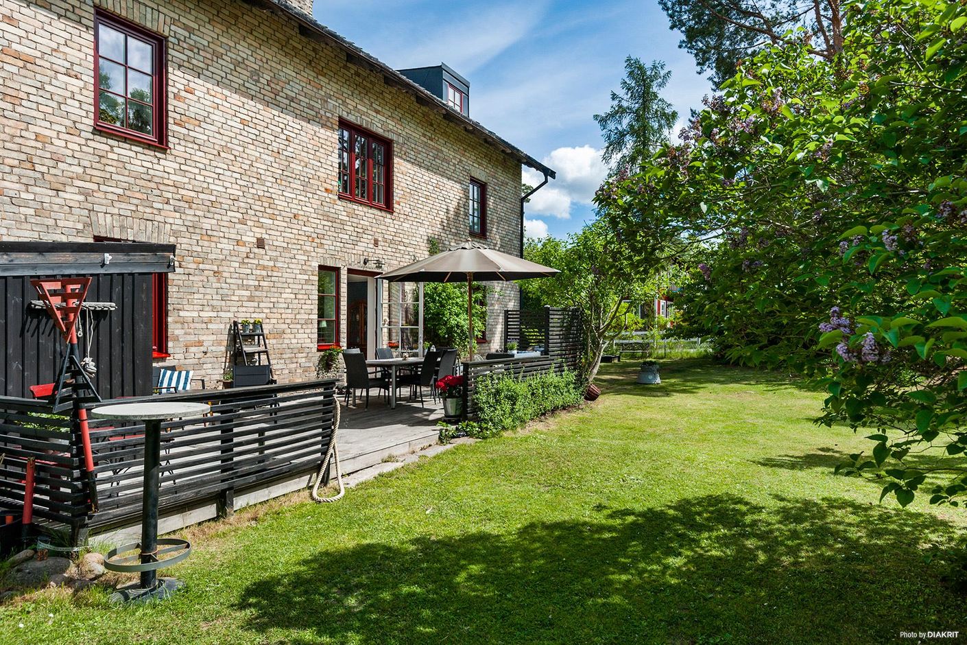 Som en enplansvilla mitt i Gustavsberg