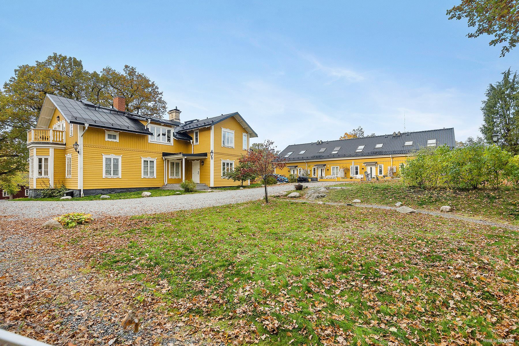 Baksidan av Läkarvillan