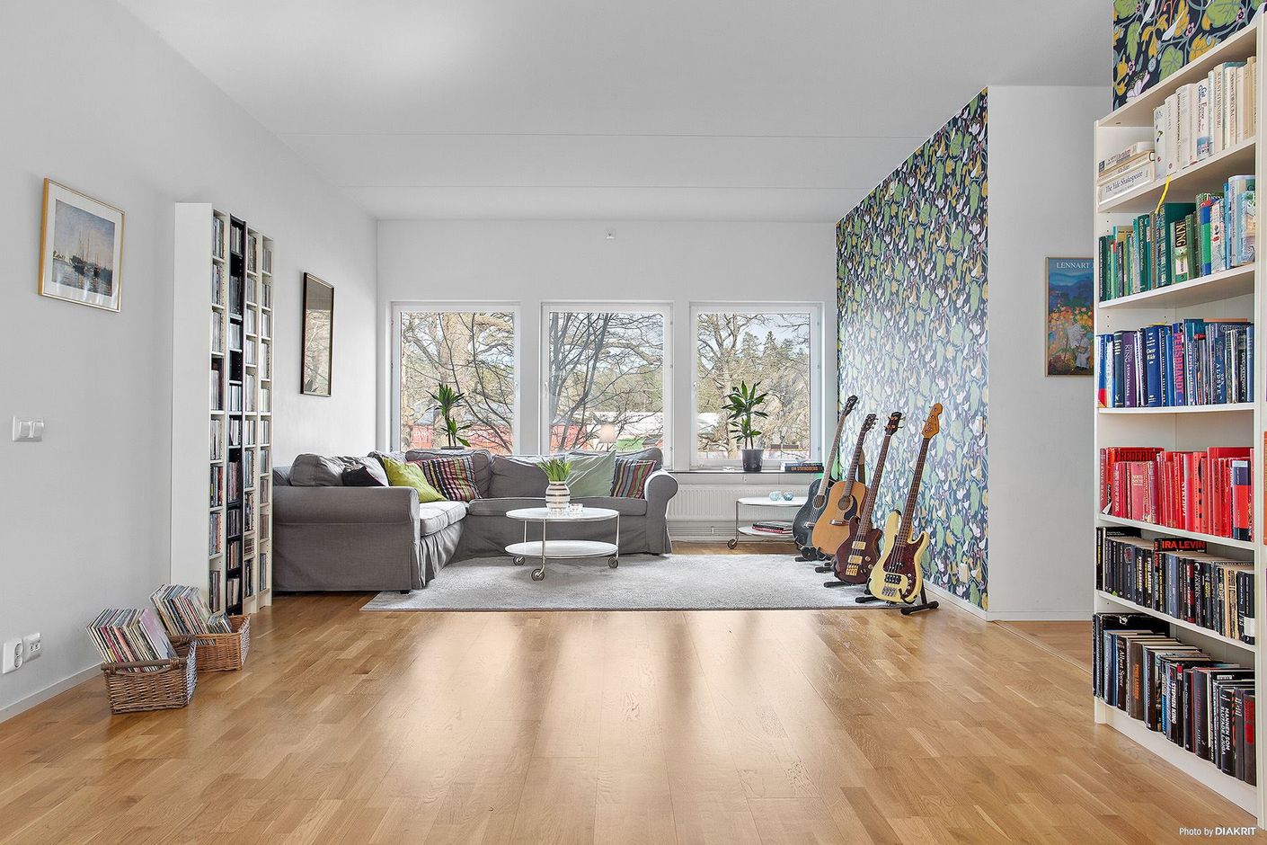 Gott om möblerbara väggar