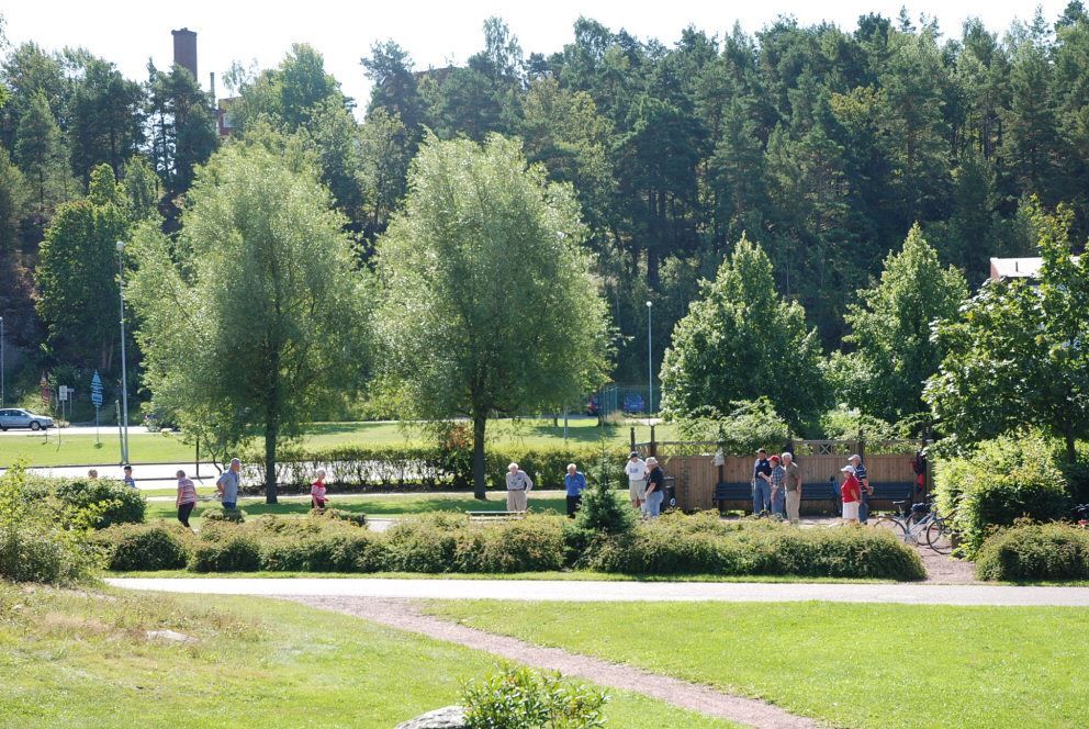 Samvaro i kyrkparken