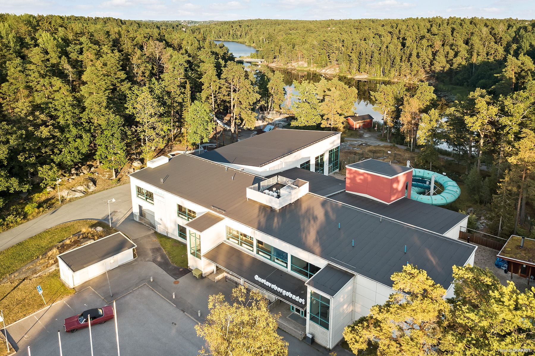 Gustavsbergsbadet och Ösby Sjö