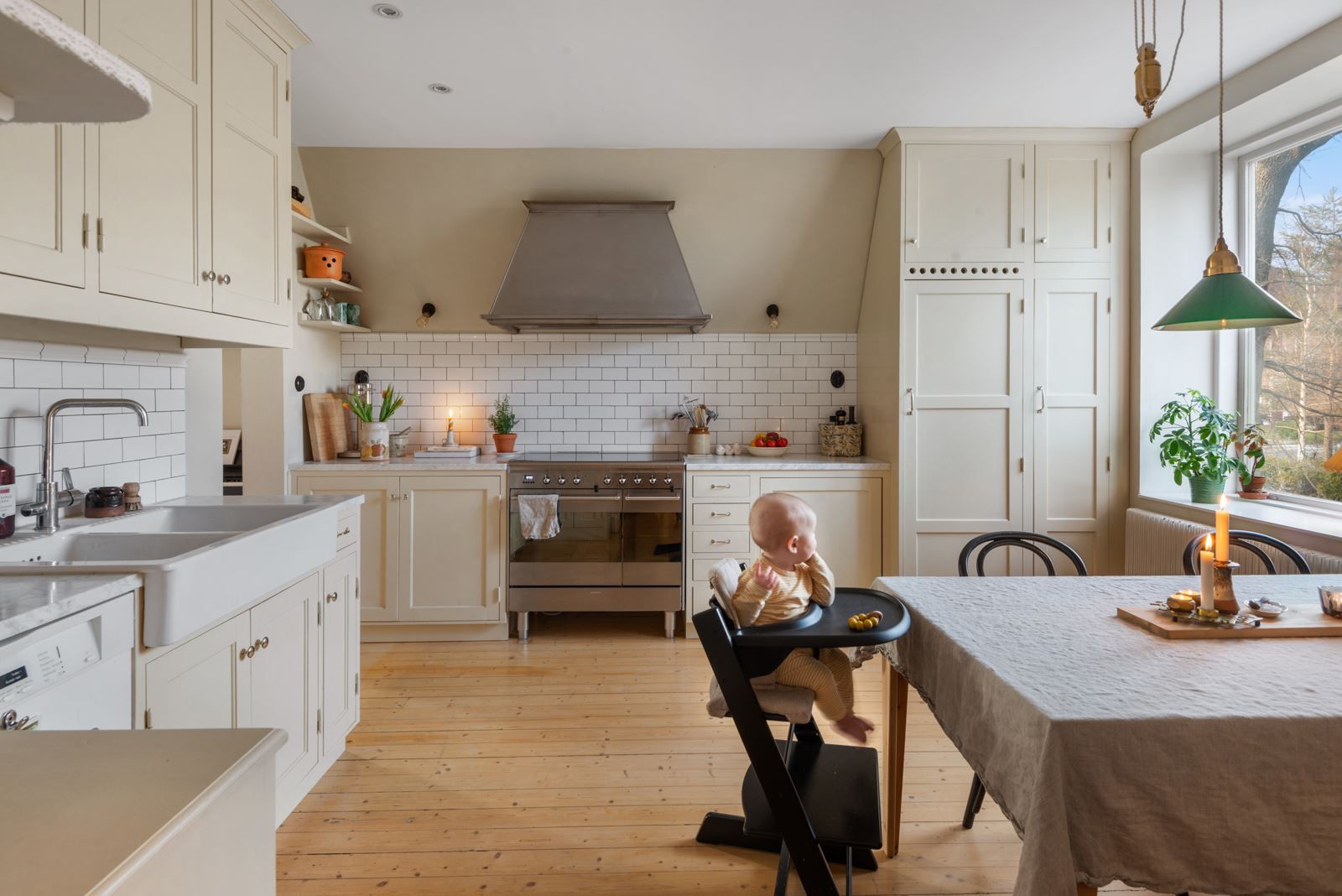 Ett hem och kök där alla i familjen kan samlas!