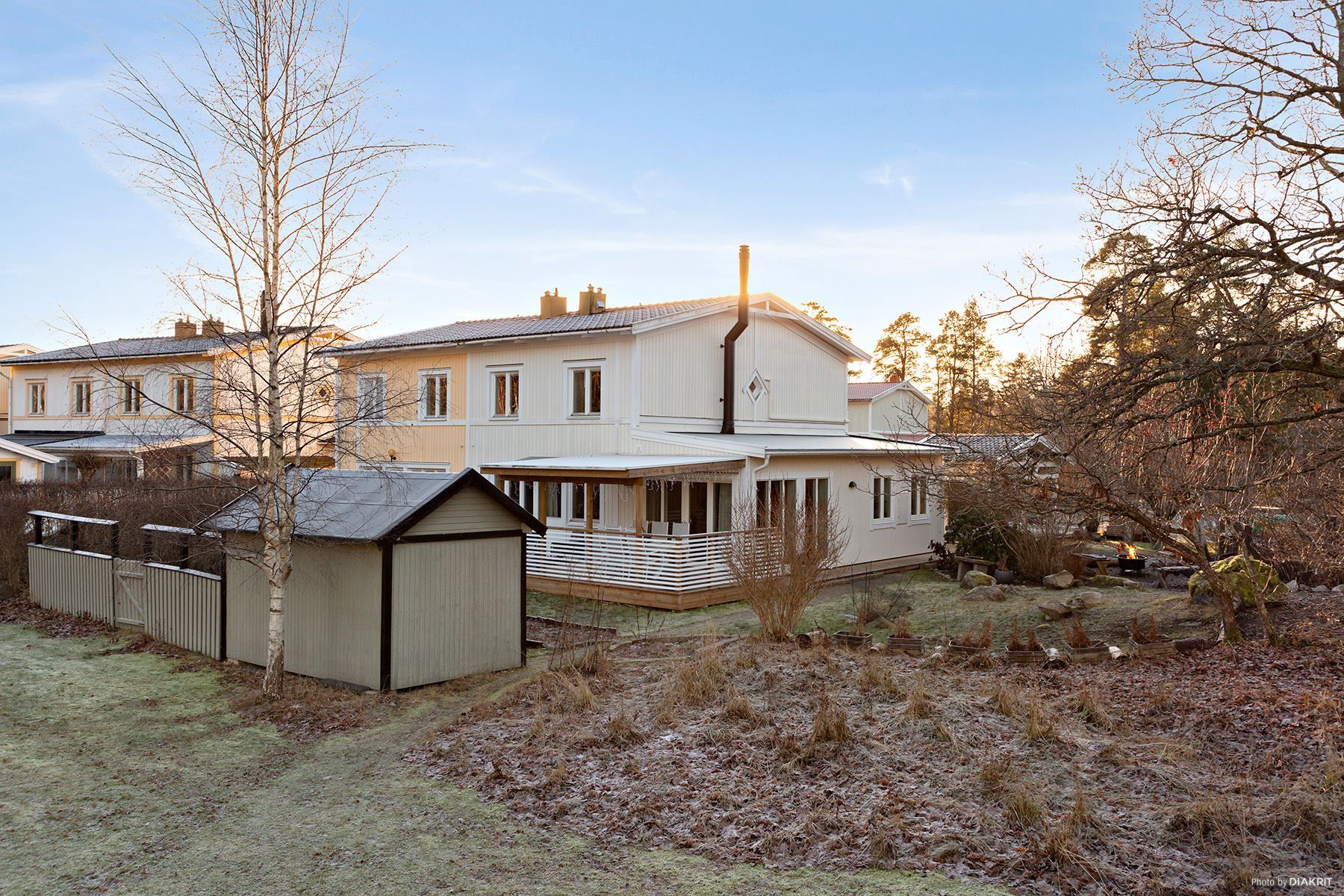 Huset från baksidan