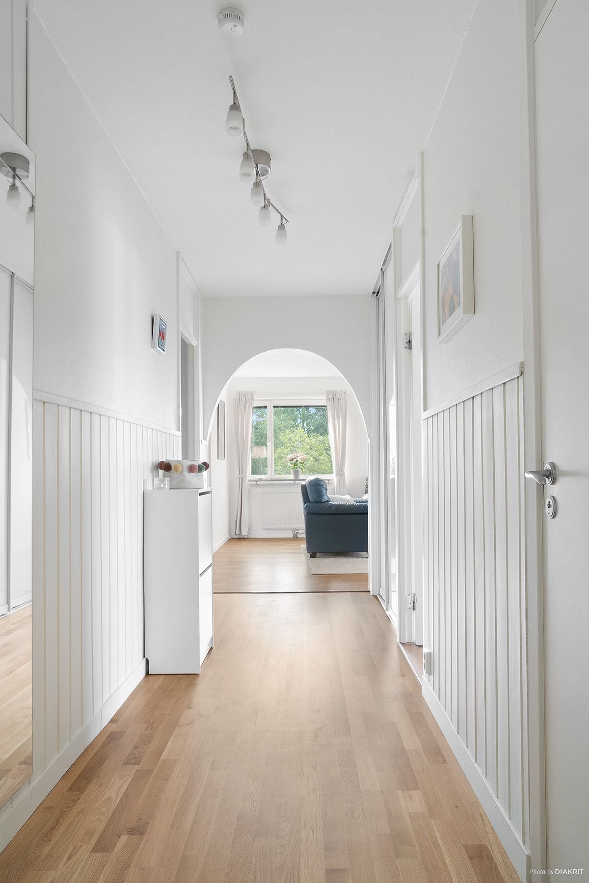 Entré/hall med garderober