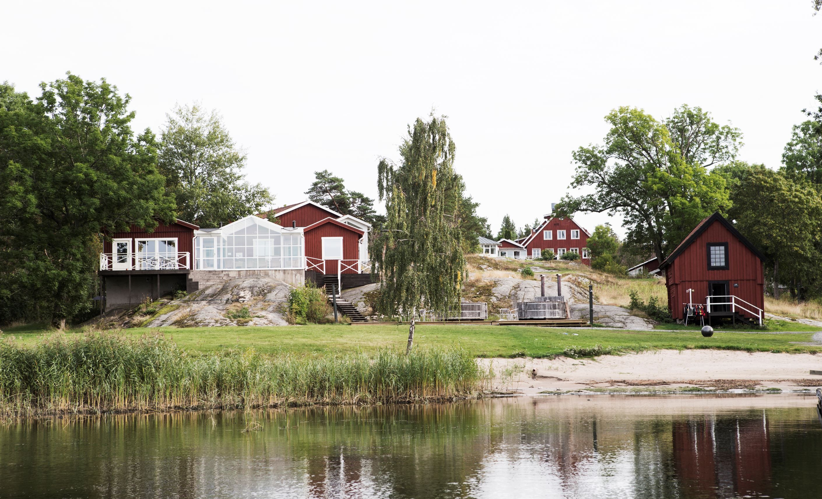 Cykelavstånd till vackra Skeviks Gård