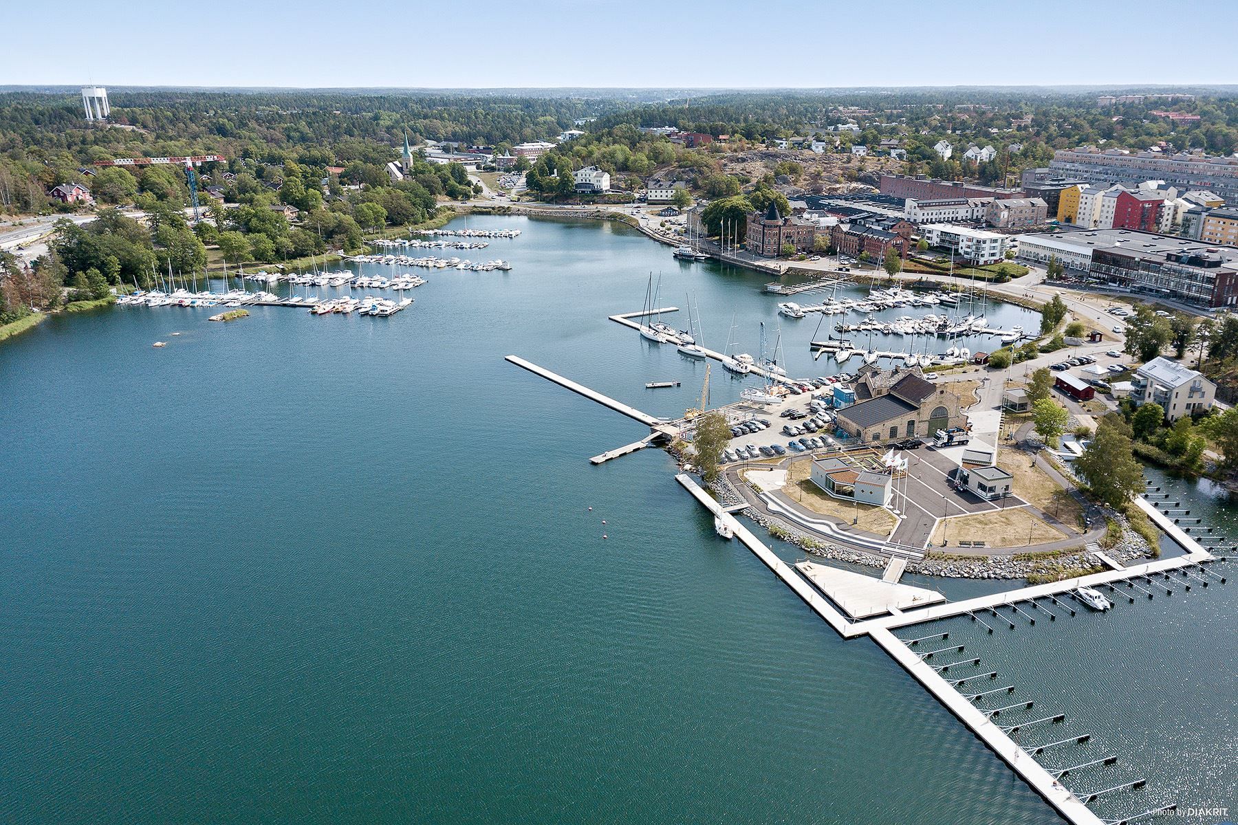 Farsta Slottsvik, Kattholmen och Gustavsbergs Hamn
