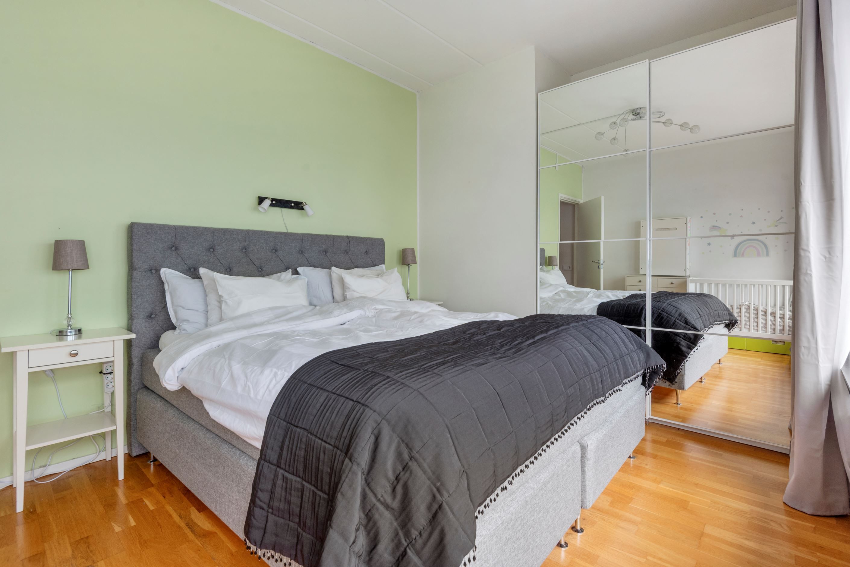 Bra med garderober i masterbedroom