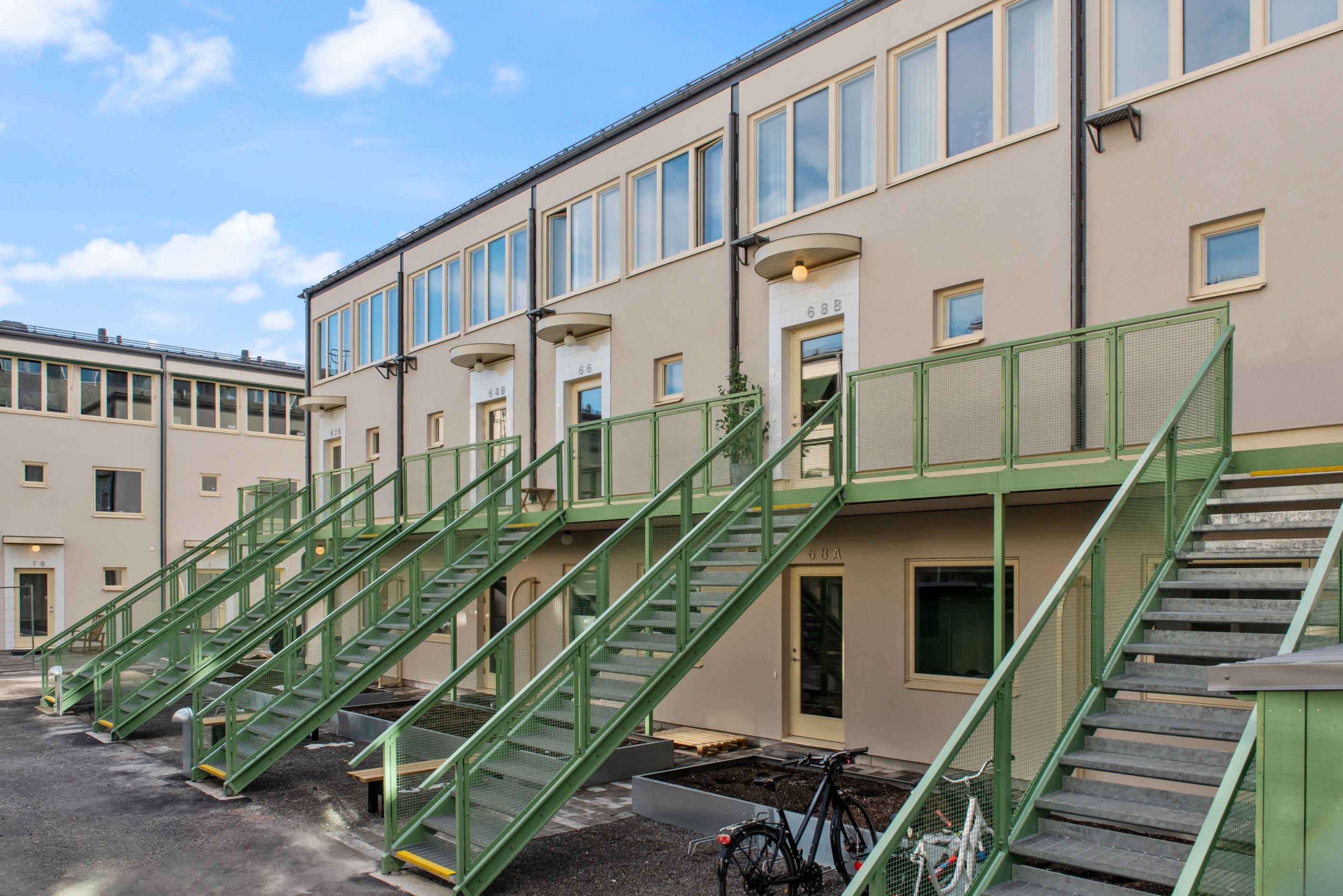 Välkommen till Brf Trädgården  - nyproduktion med utsökt arkitektur.