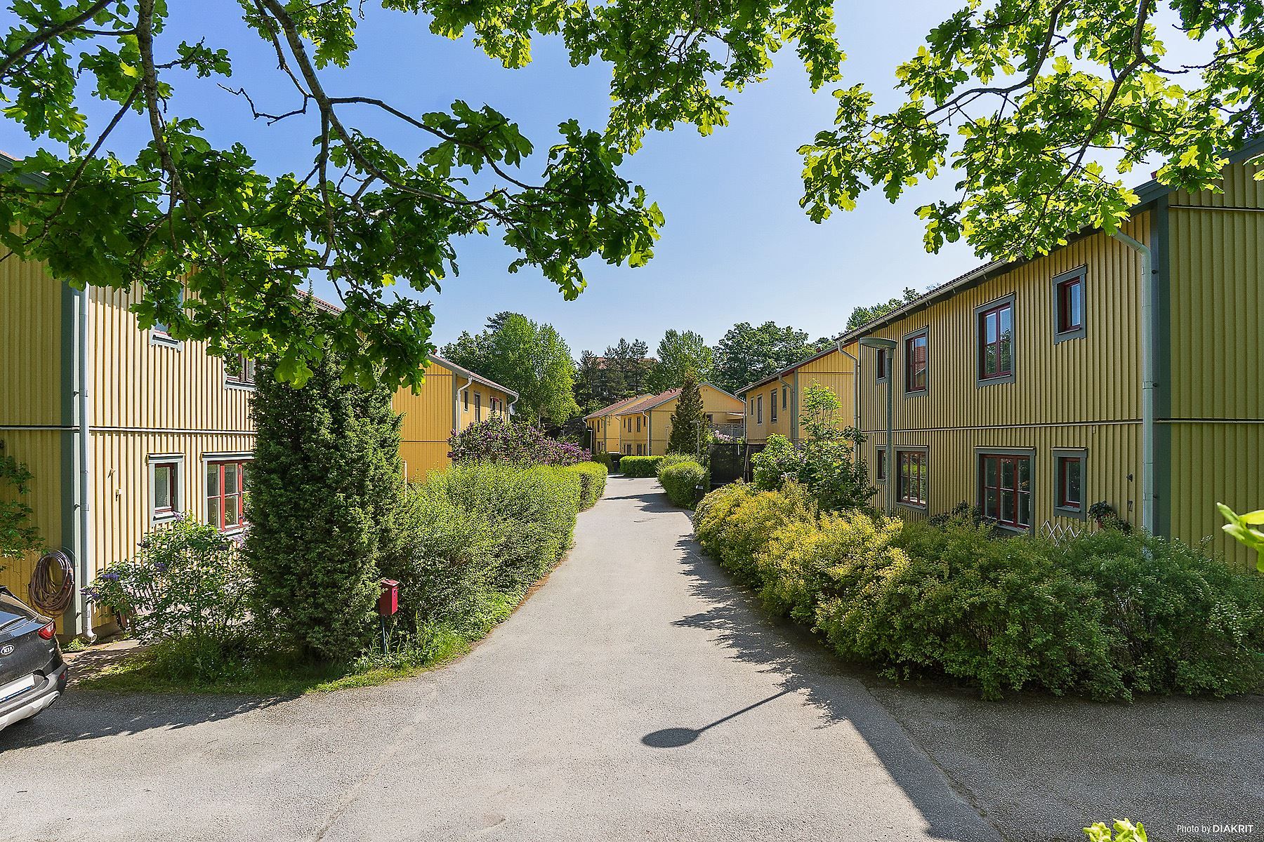 Lummiga kvarter i Ösbydalen.