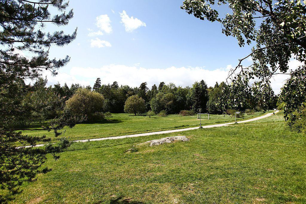 Stora grönområden vid Ösby Grind