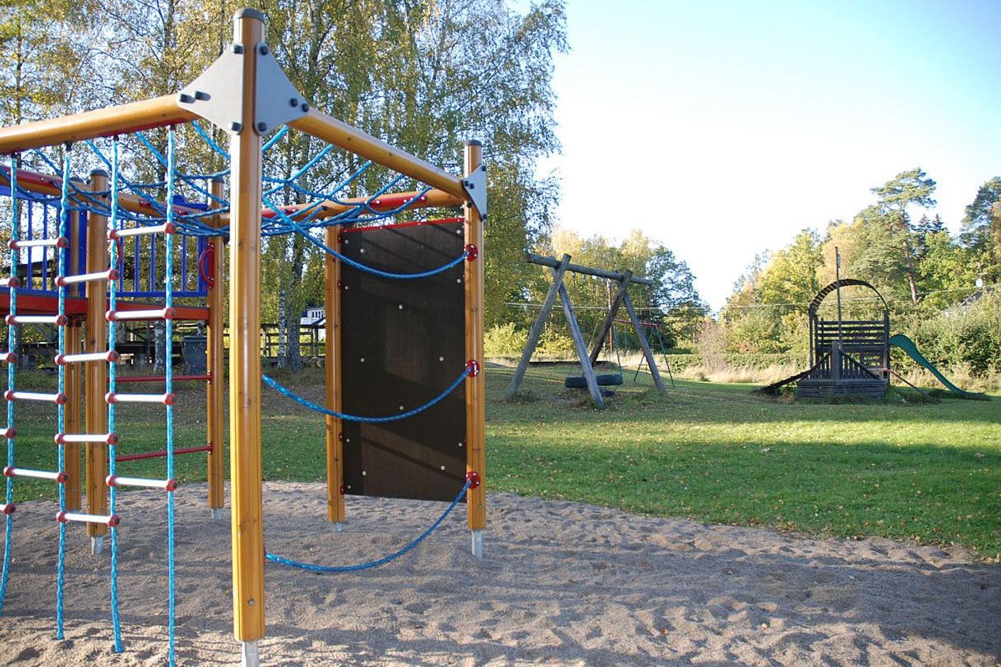 Lekplats i området