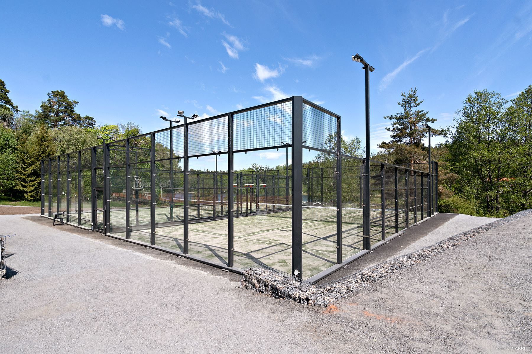 Tennis och padel vid Skeviks gård