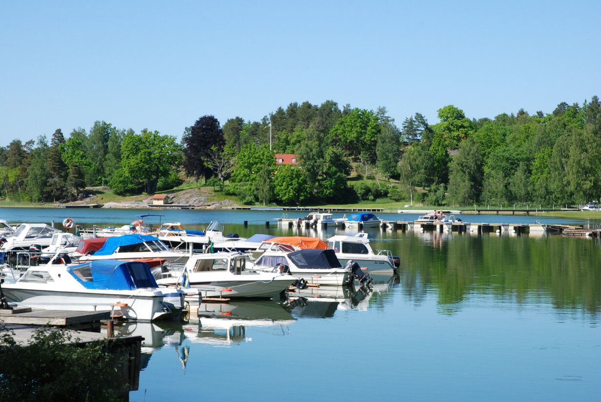 Fladenviken med sandstrand