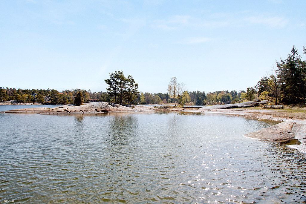 Badstranden Barnholmarna