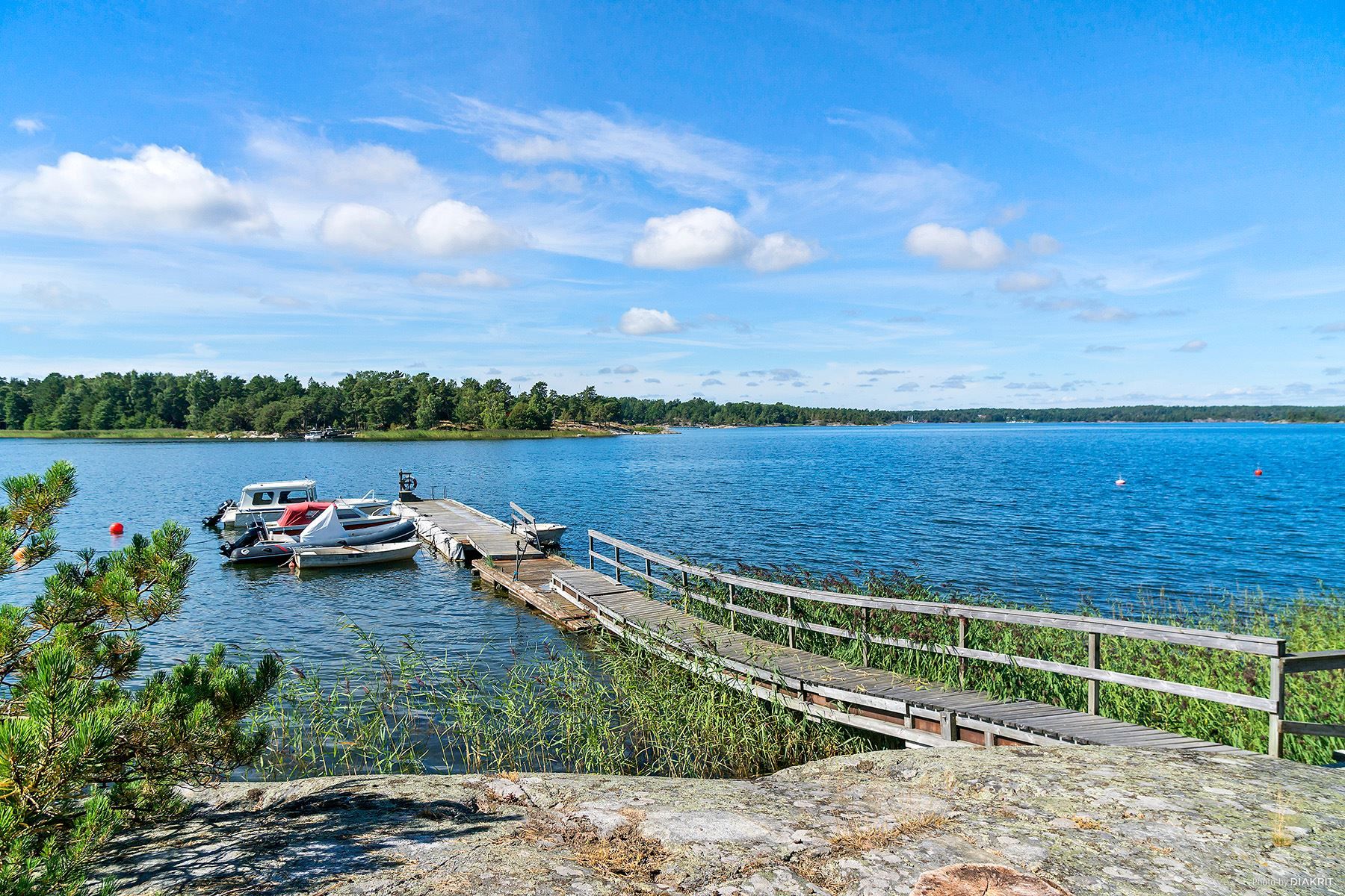 Fint västläge med sol hela dagen