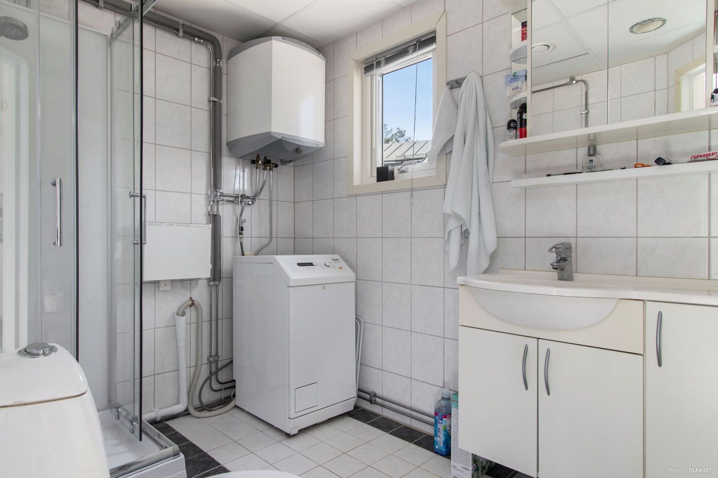 Badrum i gästhuset