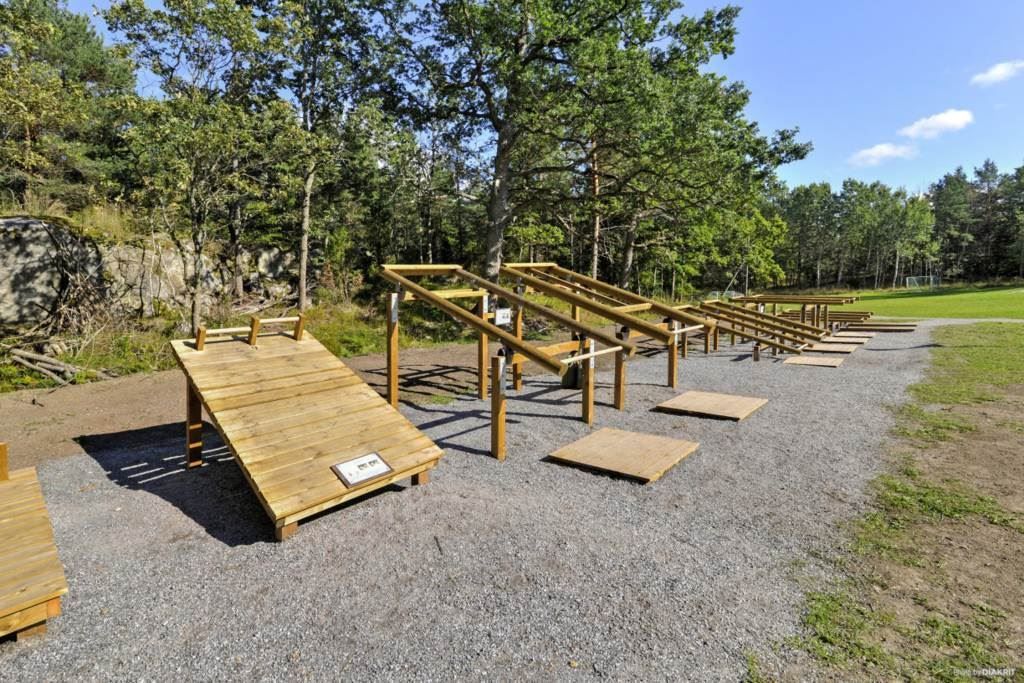 Utegym vid Ekedal