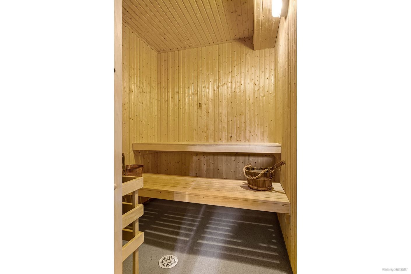 Bastu i servicehuset