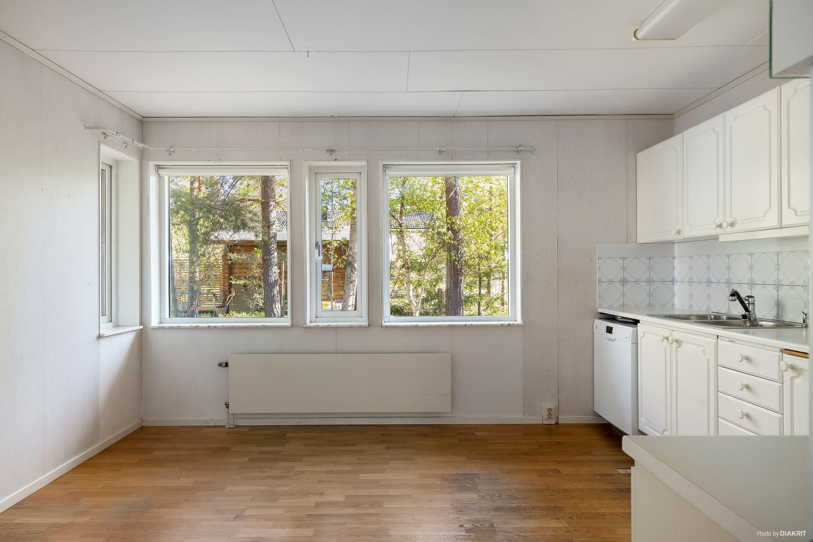 Kök med matplats