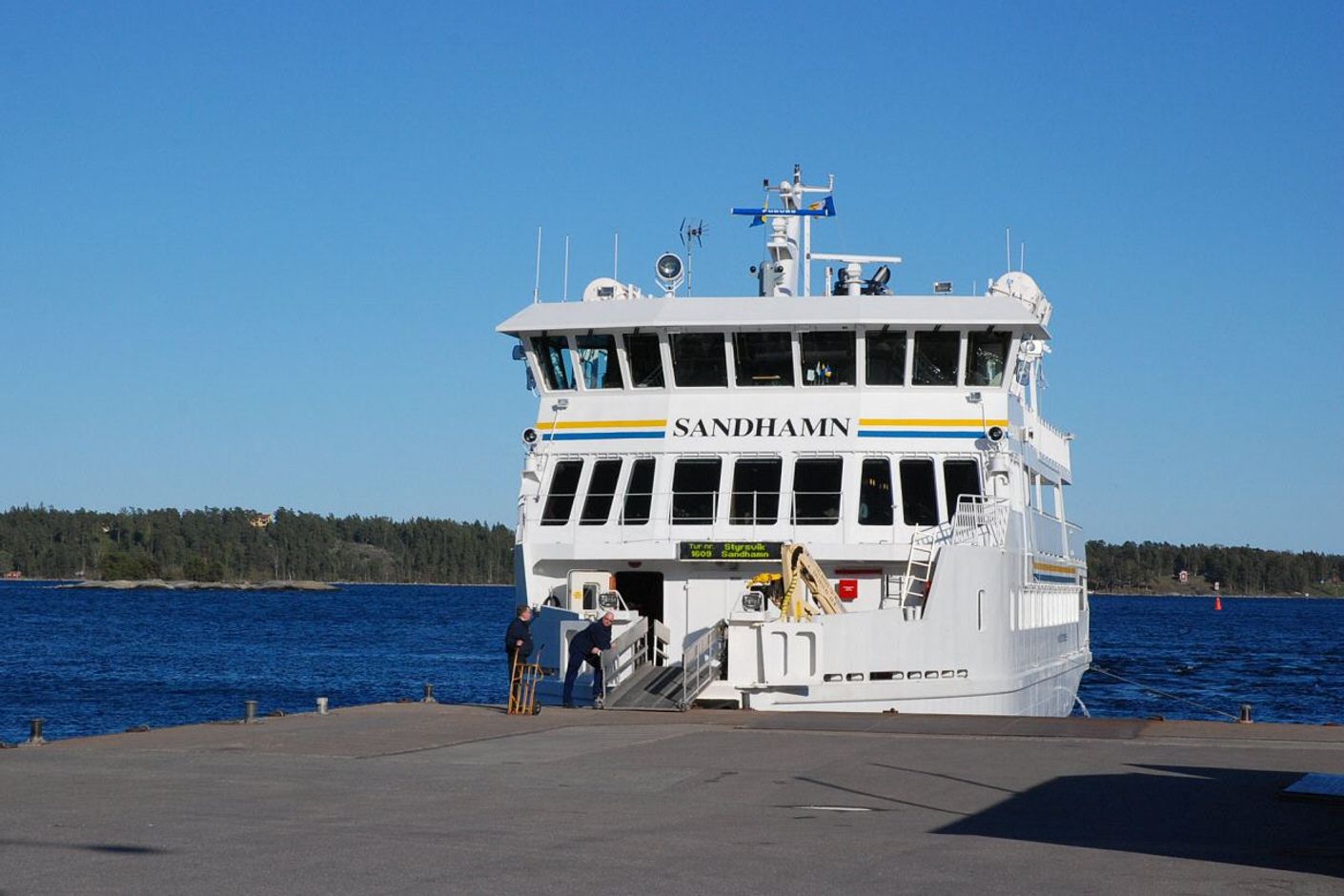 Från Stavsnäs tar du dig enkelt ut i skärgården
